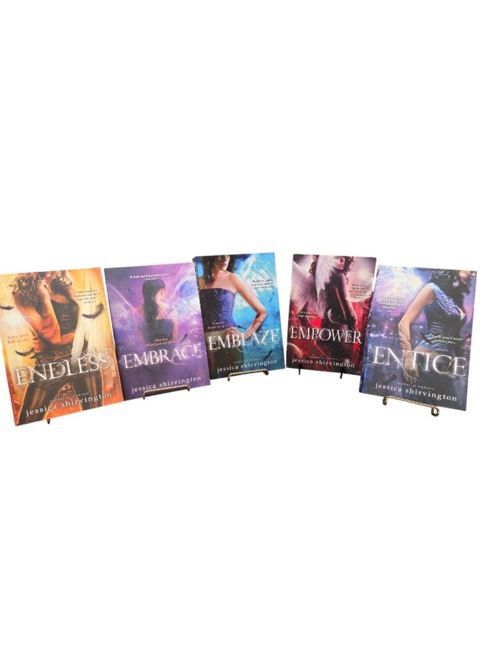 Embrace The Violet Eden Chapters Series 5 Book Lot Jessica Shirvington
